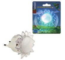 Светильник-ночник DTL-308-Подсолнух/RGB/4LED/05W выключатель на корпусе.  10322  Uniel