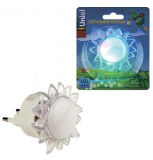 Светильник-ночник DTL-308-Подсолнух/RGB/4LED/05W выключатель на корпусе.  10322  Uniel
