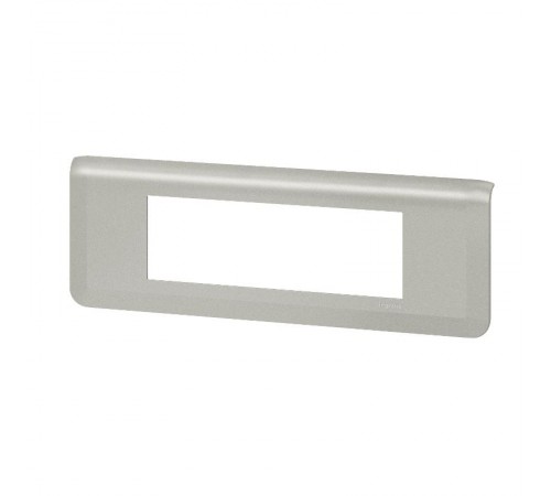 Рамка - Mosaic - 6 модулей - алюминий  079316L  Legrand
