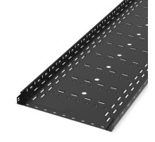 Лоток перфорированный Стандарт 500х50х3000 (1,0 мм) RAL 9005 (6 м/уп)  PR16.10288  Промрукав