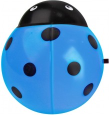 Ночник светодиодный NLA 07-BB ЖУЧОК синий с выключателем 230В  4690612029092  IN HOME