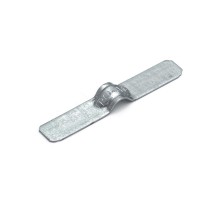 Скоба металлическая двухлапковая СМД d6-7 мм для монтажного пистолета (без отверстий) (100 шт/уп)  PR13.1975  Промрукав