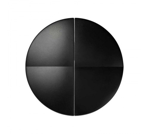 Simon 88 Клавиша (2 шт) для выключателя двухклавишного, S88, графит  88026-38  Simon