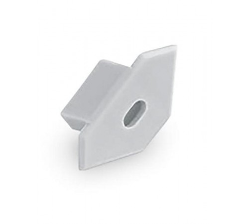 Заглушка с отверстием для профиля "угловой с фаской" LD0272 САВ272  10310  FERON