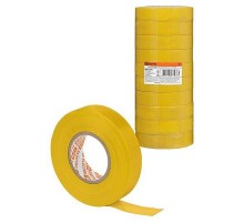 Изолента ПВХ 0,15х19 мм Желтая 25 м  SQ0526-0082  TDM