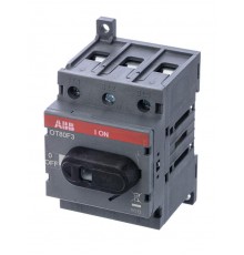 Рубильник OT80F3 до 80А 3пол для уст.на DIN-рейку или монтаж.плату(с рез. руч.)  1SCA105798R1001  ABB