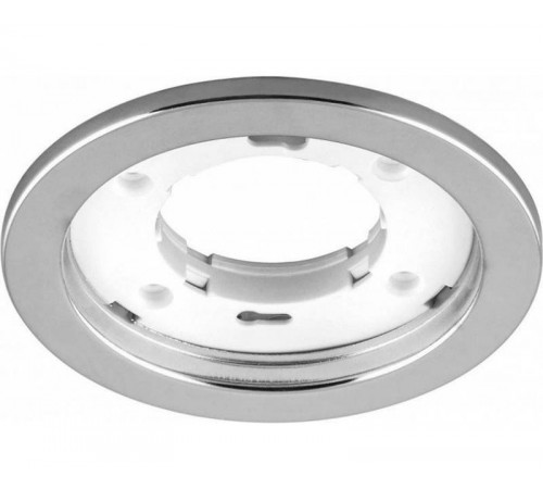 Светильник потолочный встраиваемый под лампу GX53 DL53 15W 230V GX53, без лампы, хром  28454  FERON