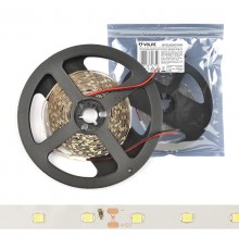Лента светодиодная теплый белый свет ULS-Q921 2835-60LED/m-8mm-IP20-DC12V-4,8W/m-5M-WW  UL-00001342  Volpe