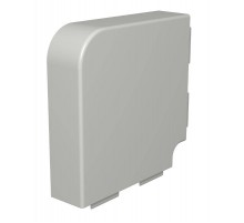 Крышка плоского угла кабельного канала WDK 60x210 мм (ПВХ,серый) (WDK HF60210GR)  6022391  OBO Bettermann