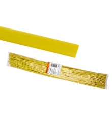 Термоусаживаемая трубка ТУТнг 14/7 желтая по 1м (50 м/упак)  SQ0518-0230  TDM