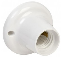 Патрон потолочный Е27 пластик белый IEK  EPP12-04-01-K01  IEK