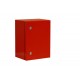 Корпус металлический ЩРНМ IP55 250х200х150 RAL3020 красный  32523DEK  DEKraft
