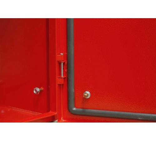 Корпус металлический ЩРНМ IP55 250х200х150 RAL3020 красный  32523DEK  DEKraft