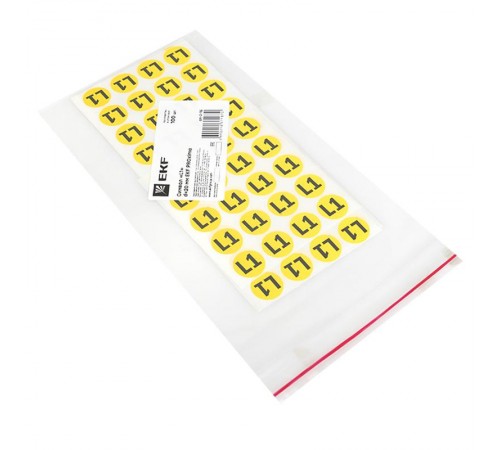 Наклейка "L1" d=20мм PROxima  an-2-15  EKF