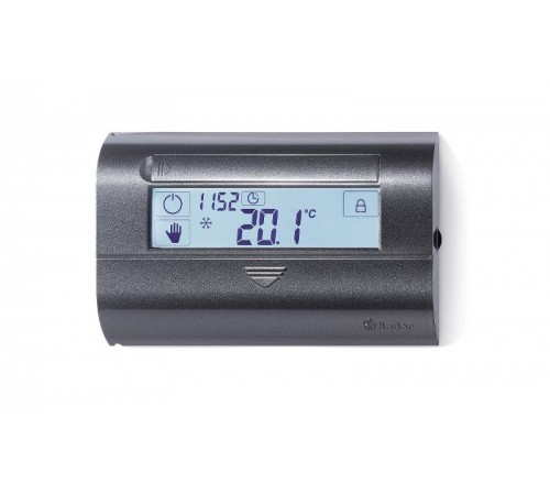 Комнатный цифровой термостат "Touch slide" с суточным таймером; сенсорный экран; питание 3В DС; 1СО 5А; монтаж на стену  1C6190032101  Finder