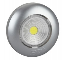 Светильник пушлайт (подсветка)  1хLED (COB) 3xAAA SB-503  Аврора серебристый (1 шт. в коробке)  Б0031042  ЭРА