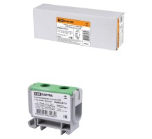 Клемма вводная силовая КВС 6-50 кв.мм. зеленая  SQ0833-0114  TDM