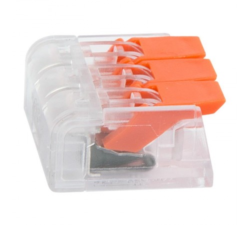 Универсальная компактная клемма, 3-проводная до 4,0 мм (5 шт/уп)  07-5207  REXANT