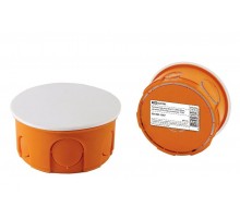 Коробка распределительная с/у 80х40 с крышкой, инд. штрихкод  SQ1402-1907  TDM