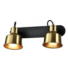 Светильник настенно-потолочный спот Lenore 7060-702 2 х Е14 40 Вт поворотный с выключателем  Б0055020  Rivoli