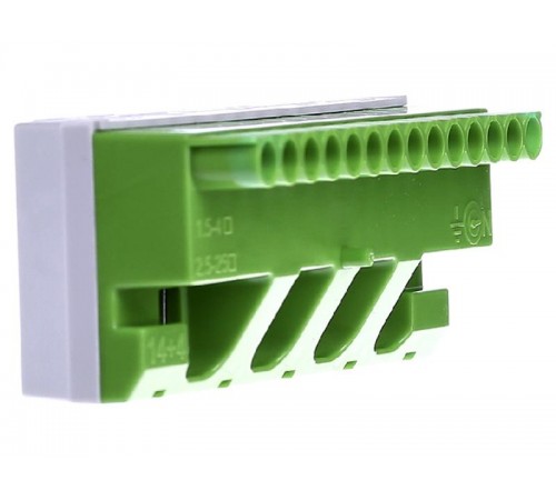 Клеммник самозажимной PE 14x4+4x25мм ZK144G1SPE007715F9715 ABB