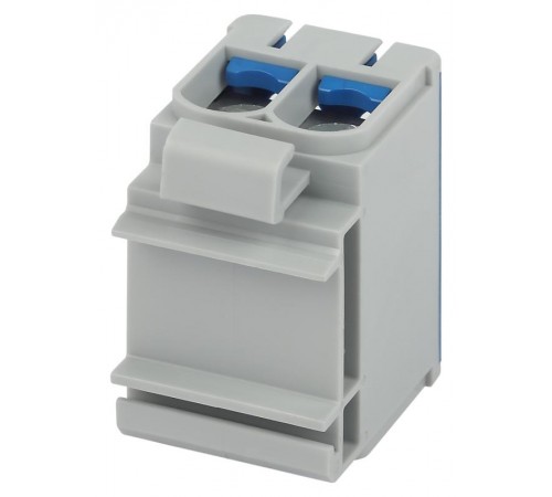 Клеммы силовые вводные КСВ  NO-224-138 двойная (KE66.2) 6-50 мм синяя "N"  Б0065583  ЭРА