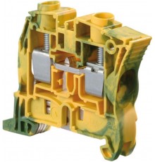 Клемма ZS16 винтовая 16мм.кв. Земля  1SNK510150R0000  TE