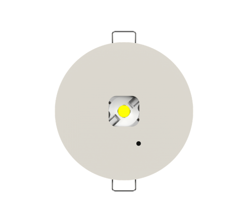 Световой указатель аварийного освещения светодиодный BS-ORBITA-10-L1-ELON 4,7Вт IP20 централизованный встраиваемый  a17000  Белый свет