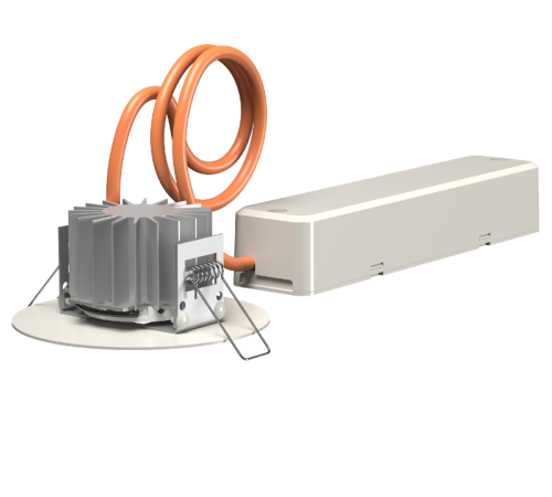 Световой указатель аварийного освещения светодиодный BS-ORBITA-10-L1-ELON 4,7Вт IP20 централизованный встраиваемый  a17000  Белый свет