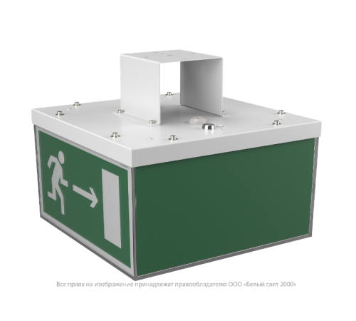 Световой указатель аварийного освещения BS-ADAMAT-51-S1-STABILAR2  a15398  Белый свет
