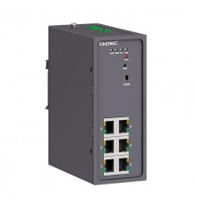 Промышленный управляемый коммутатор, 610/100Base-T(X) портов RJ45, консольный порт Mini USB, 24-48В DC (18-72В DC), с резервированием  N2000-6T-P1 