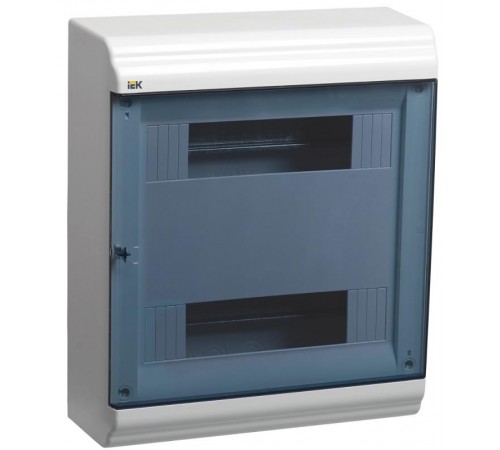 Корпус пластиковый навесной на 24 модуля ЩРН-П-24 IP41 (340х290х100мм) PRIME  MKP82-N-24-41-10  IEK