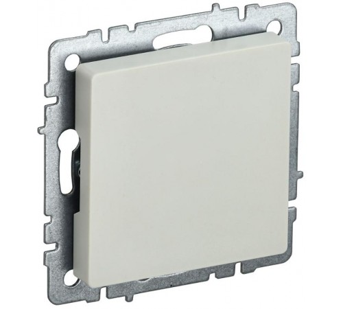 BRITE Заглушка с суппортом МЗ10-БрКр бежевый  BR-PL10-K10  IEK