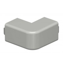 Крышка внешнего угла кабельного канала WDK 20x20 мм (ПВХ,серый) (WDK HA20020GR)  6158331  OBO Bettermann