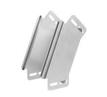 Угол вертикальный внешний 90 градусов Стандарт INOX (AISI 304) 100х80  PR16.2989  Промрукав