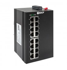 Промышленный управляемый коммутатор уровня L2 ML2-16GT, 16 портов 10/100/1000Base-T(X) RJ45, монтаж на динрейку TSX TSX-ML2-16GTEKF