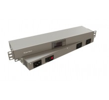 Hyperline TMP-230V/2w-RAL7035 Микропроцессорная контрольная панель,1U, для всех шкафов 19''  517048  Hyperline