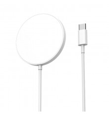 Беспроводное зарядное устройство Fast charge, Qi 15Вт, серебро  18-7079  REXANT