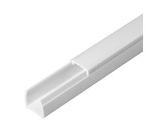 Кабель-канал белый 16х16 (120м/уп) 2-й замок в г/к   PR.061616  Промрукав