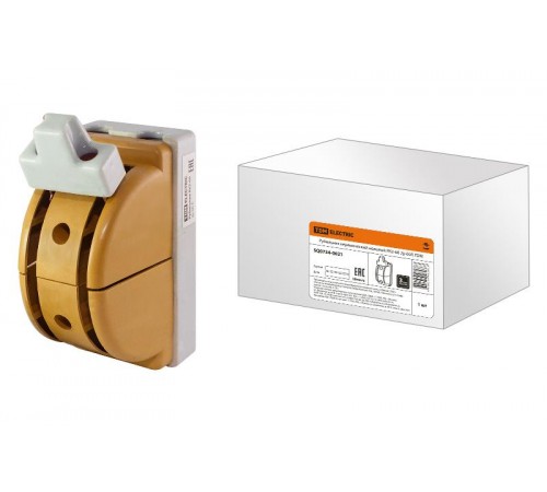 Рубильник керамический РК2-60 2p 60А  SQ0734-0021  TDM