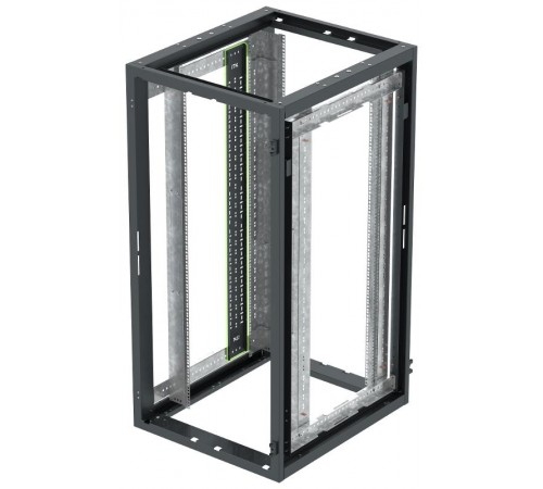 ITK LINEA S Органайзер кабельный вертикальный 24U чер.  LS-CO05-24U-V  ITK