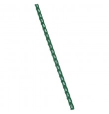 Маркер Duplix - цветовая международная кодировка - цифра 5 - зеленый  038405  Legrand