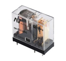 Реле промежуточные РП slim 25/1 10A 24В DC EKF AVERES   rps-25-1-24DC   EKF