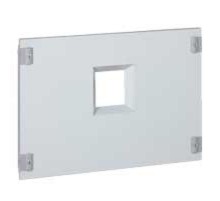 Металлическая лицевая панель XL3 800/4000 - на винтах - для 1 DPX 1600 - высота горизонтально - высота 400 - 36 модулей  020984  Legrand