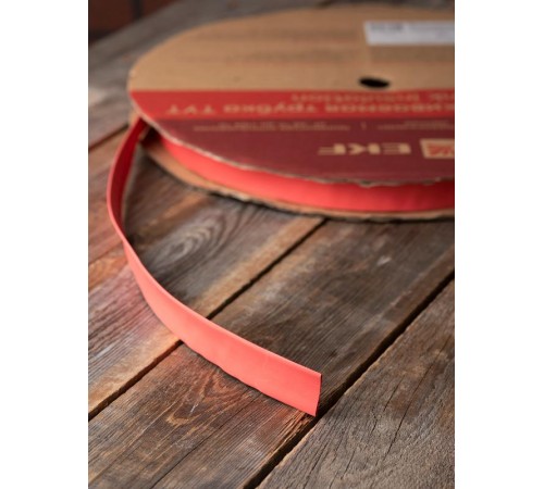 Термоусаживаемая трубка ТУТ нг 20/10 красная EKF PROxima  tut-20-r  EKF