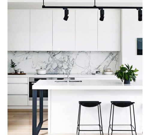 Светильник светодиодный трековый AL114 10W 4000K 35 градусов голубой  41011  Feron