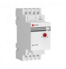 Фотореле с выносным датчиком DIN-1 (ФР) 2-100Лк 25А 3000Вт EKF PROxima  fr-din-1-25  EKF