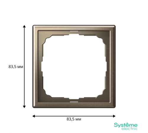 ArtGallery Мокко Рамка 1-постовая  GAL000601  SE