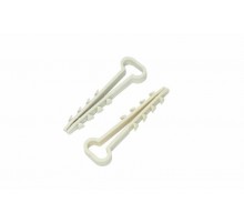 Дюбель-хомут нейлоновый прямоугольный PROconnect 5-10 мм, белый, упаковка 100 шт.  07-4611  PROconnect