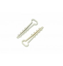 Дюбель-хомут нейлоновый прямоугольный PROconnect 5-10 мм, белый, упаковка 100 шт.  07-4611  PROconnect